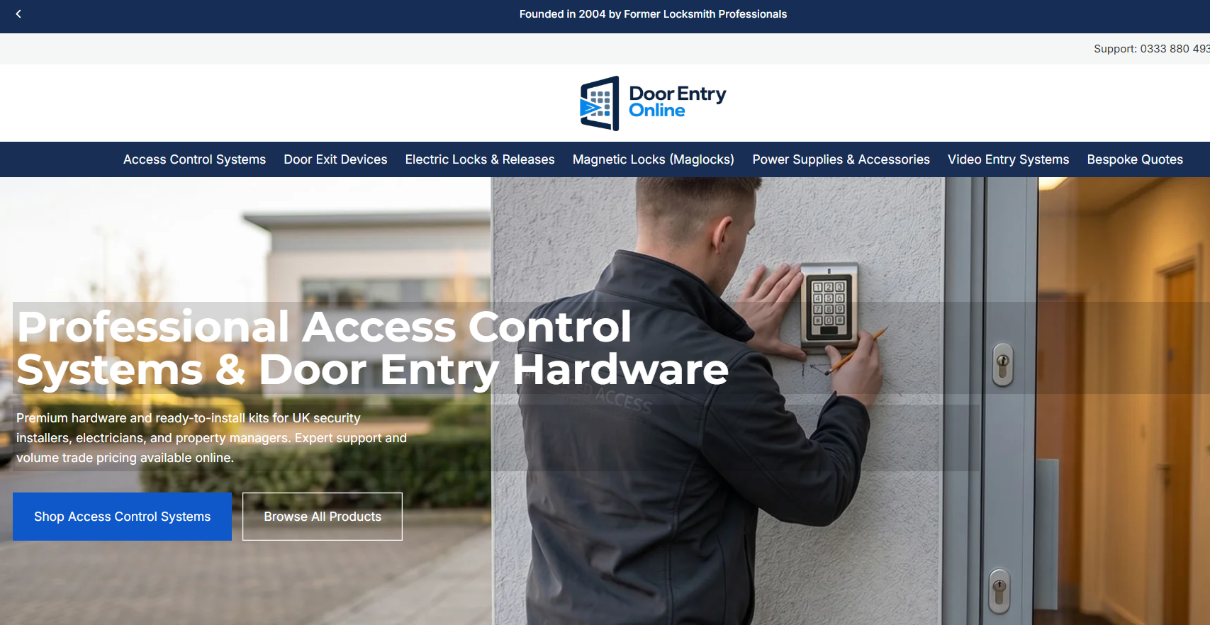 door entry online shopify
