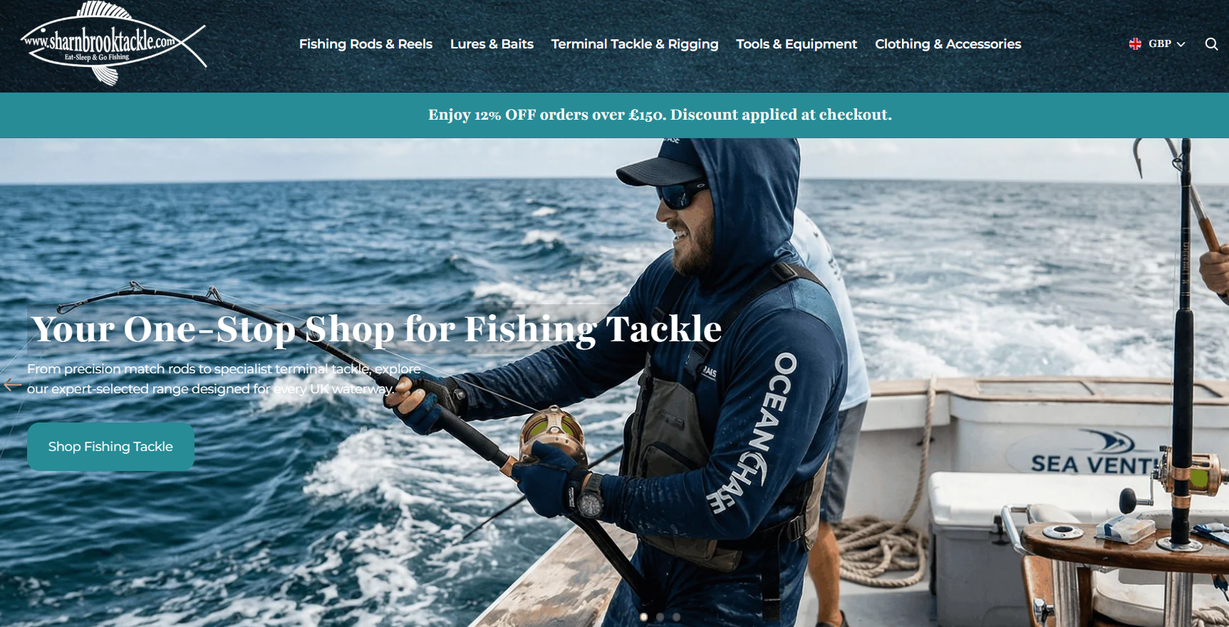 sharnbrook tackle shopify store