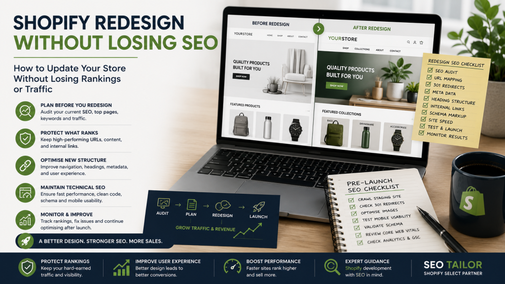 shopify migration without loose seo